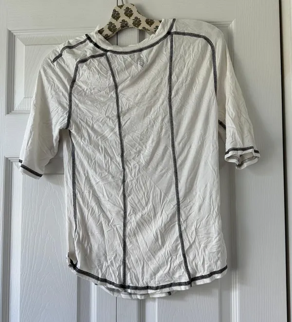 Free People Contrast Stitch Tee - Image 4