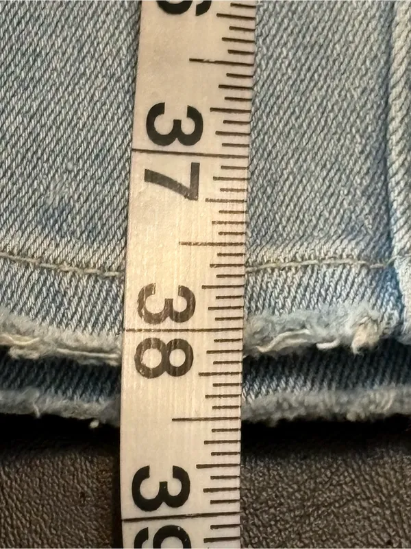 NWT GUESS Lidia Reborn Denim Dress L Light Wash Bustier Bodycon - Image 16