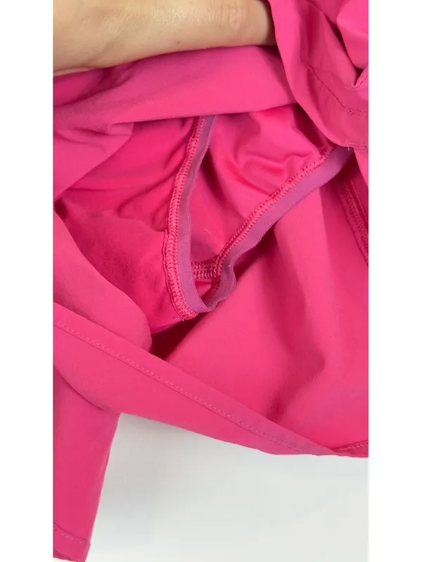 Lululemon Track That High-Rise Lined Short 3” Size 2 Hot Pink Running Shorts - Image 8