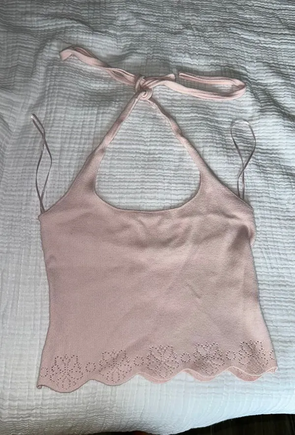 Edikted Knit Halter Top - Image 2