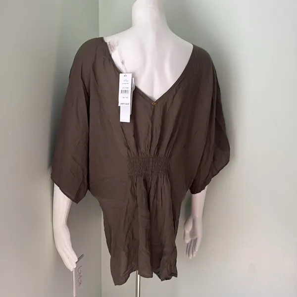 PilyQ Olive Green Swim Cover-Up - Image 5