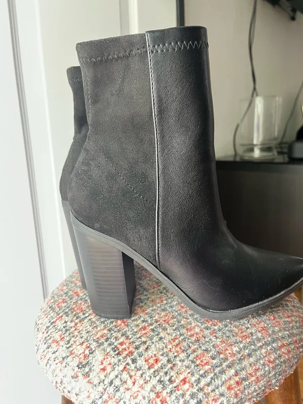 Lulus Black Ankle Boots - Image 2