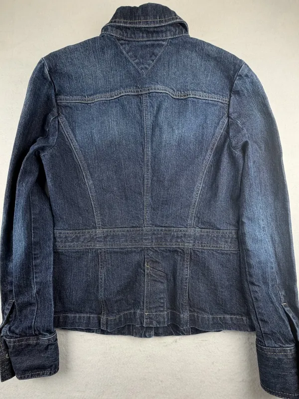 Tommy Hilfiger Dark Blue Denim‎ Button-Up Jacket - Image 2