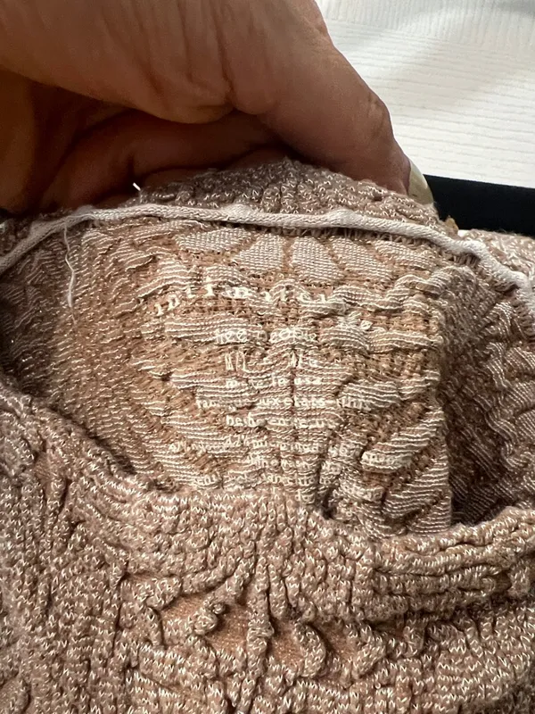Free People Intimately Love Letter Cami Tan Size M/L - Image 6
