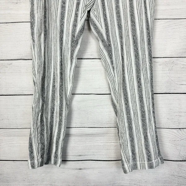 Sundance Blue Striped Gauze Cotton Pants Womens Size Medium Lined Boho‎ Beach - Image 4
