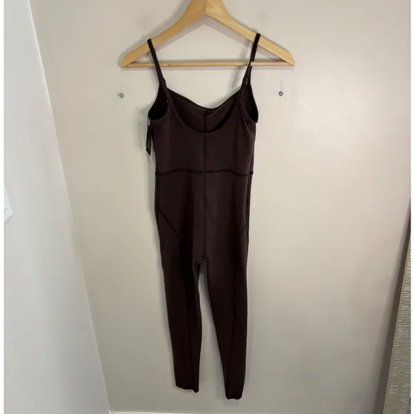 Wilfred Free Divinity Jumpsuit Brown Espresso Active Bodysuit Small 99810 - Image 2