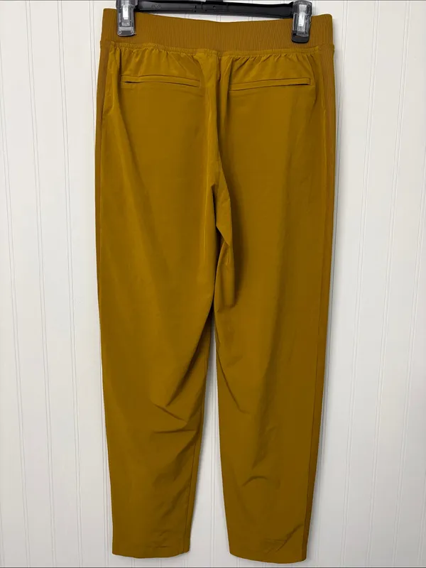 Athleta Brooklyn Ankle Pant Women in Brass Yellow Size 4 #198671 - Image 4
