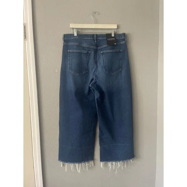 New Banana Republic High Rise Wide leg cropped Jeans - Image 8