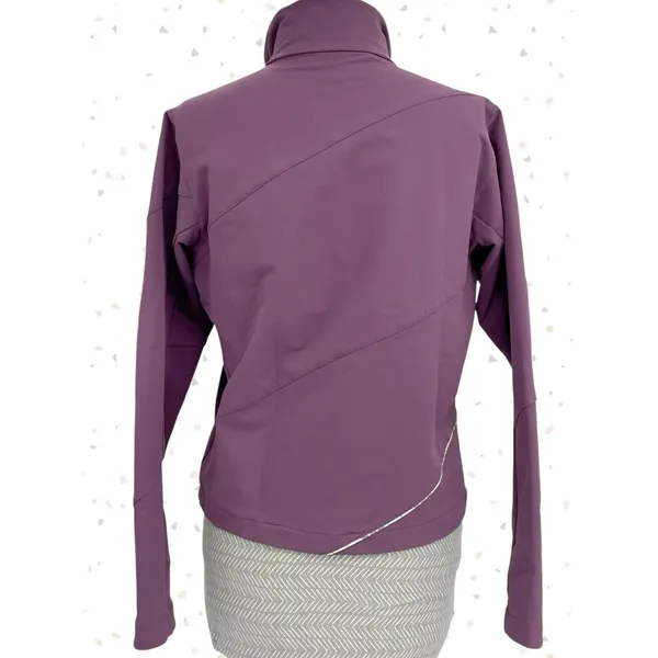 Merrell Purple Softshell Jacket Full Zip Up Hiking Outdoor Coat Gorpcore Size M - Image 3
