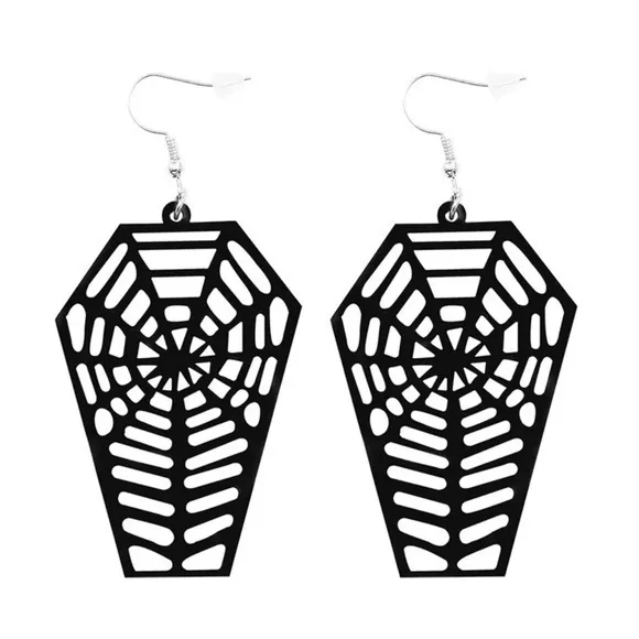 Halloween Earrings Black - Image 3