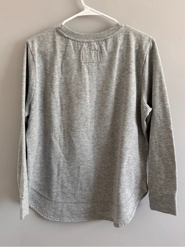 State of Mine California CA Graphic Sweatshirt Gray Red Women's Large - Image 4