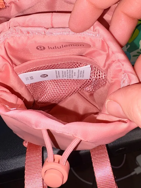 Lululemon Wunderlust Nano Backpack New With Tags SOLD OUT Tea Rose and Gold - Image 3