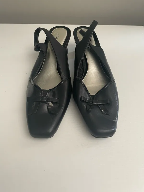 Easy street slingback kitten heel pumps - size 10 - Image 2