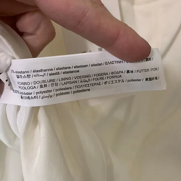 ZARA Corset Bodysuit Top in White - Image 6