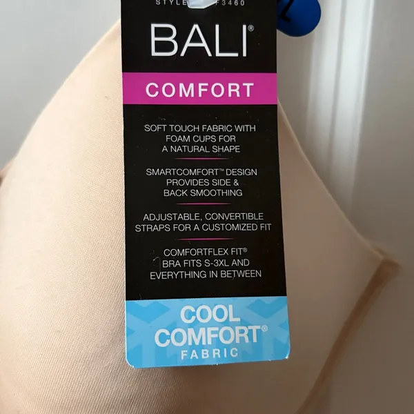 Bali Women's Comfort Bra Size XL - Image 2