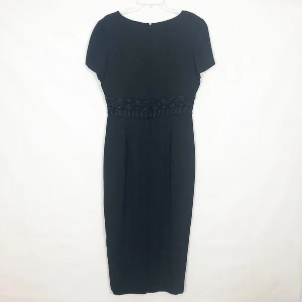 Vintage Donna Morgan Maxi Dress Womens 12 Wedding Guest Formal Modest Church - Image 9