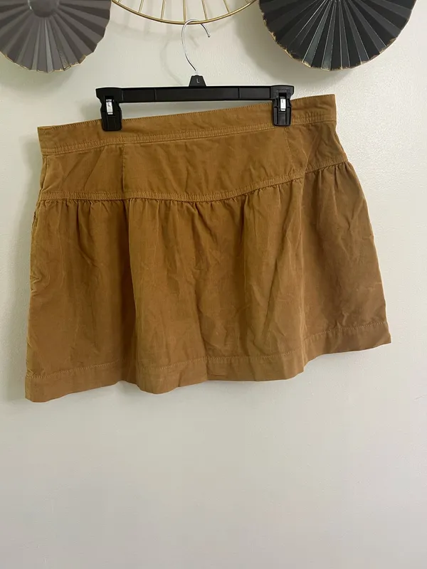 American Eagle Super High-Rise Tiered Corduroy Mini Skirt - Image 10