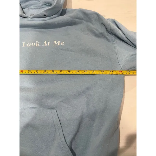 Oversized Hoodie Pullover Sweatshirt Don't Look At Me One Size‎ - Image 6