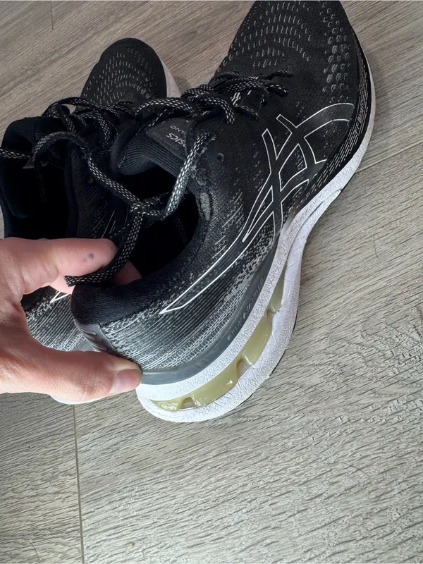 ASCIS Gel Kayano 28 Black White - Image 6