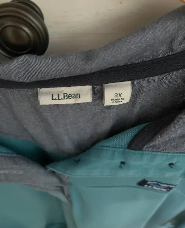 L.L.Bean Blue Pullover - Image 2