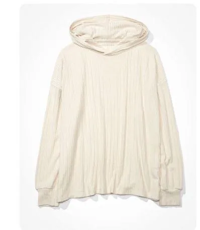 American Eagle Plush Hoodie - Image 3