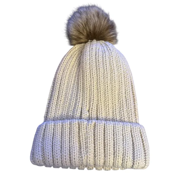 Marcus Adler sequin stars and pearls beanie pom pom hat - Image 2