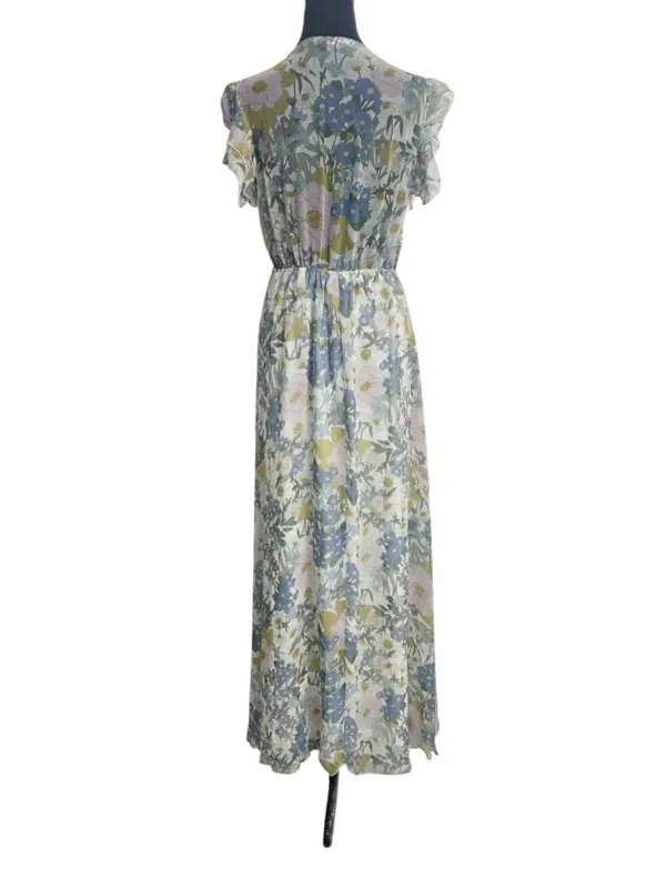 Baltic Born Size Medium Dress Slit Floral Boho Wedding Party Holidays - Image 7