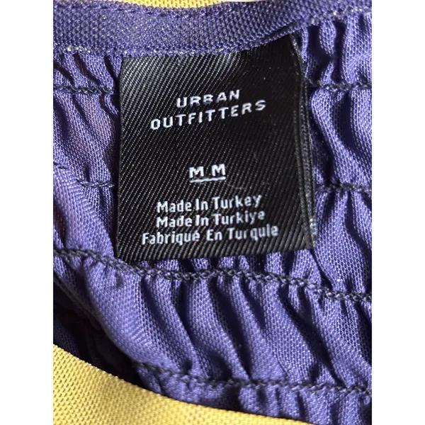 Urban Outfitters Purple‎ Popcorn Shirt Solar Graphic Y2K Smocked Top Medium - Image 6