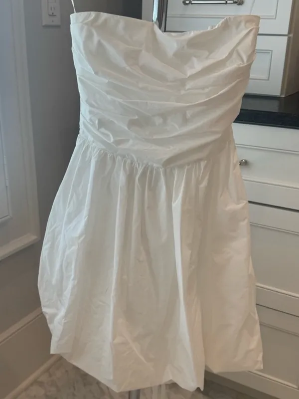 Amanda Uprichard white “Oscar Dress” S - Image 2