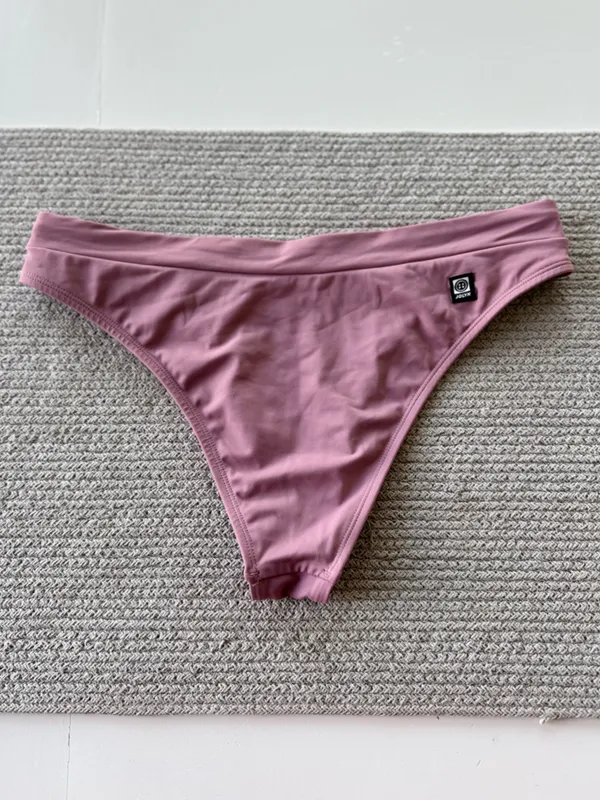 Jolyn Clothing Alanna Bikini Bottom in Dusty Mauve Size Medium - Image 3