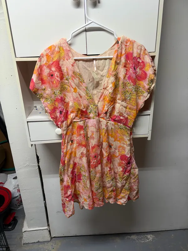 Free People Freddy Tie Mini Dress - Image 2