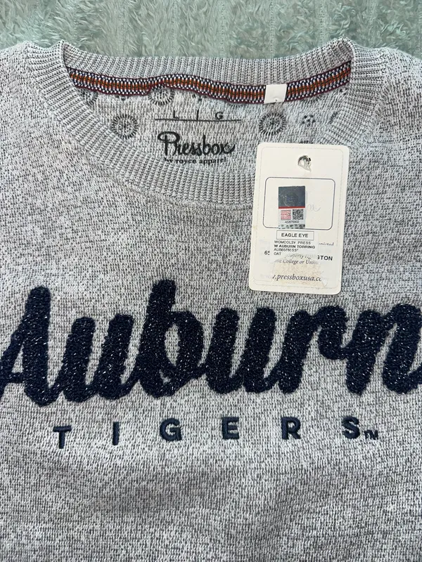 Auburn Sweatshirt Gray Size L - Image 2