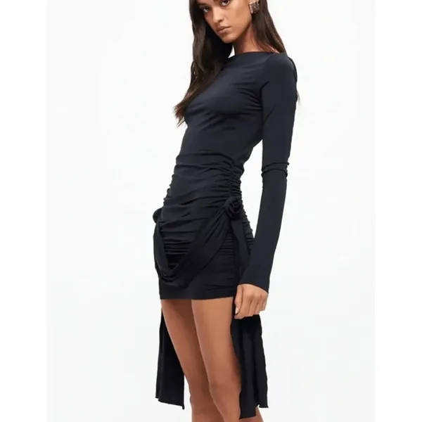 Lioness x Revolve Glory Black Mini Dress Size XS - Image 3