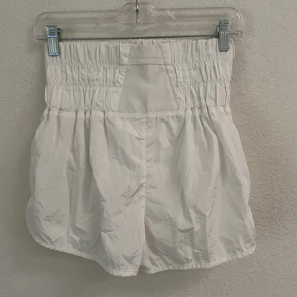 Free People Movement The Way Home Short Women's‎ S High Rise White Yoga Athletic - Image 4
