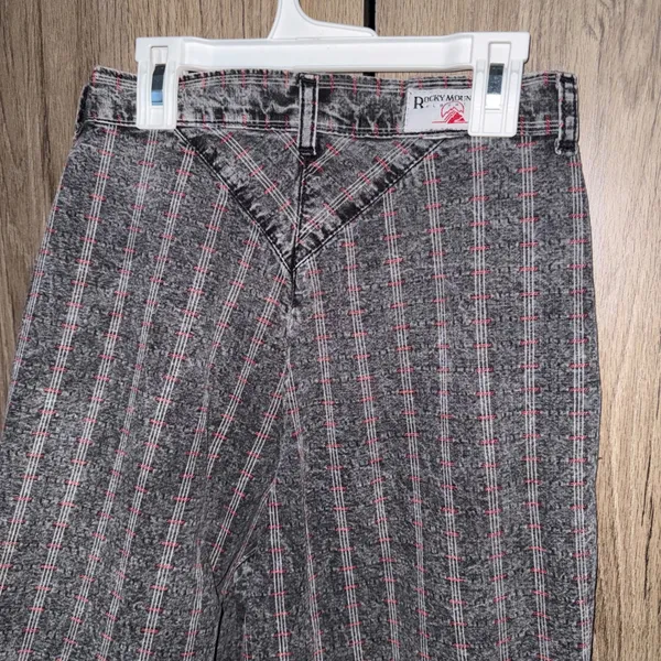 Rocky Mountain Western Bareback Jeans Acid Wash Striped High Rise *Altered Waist - Image 5