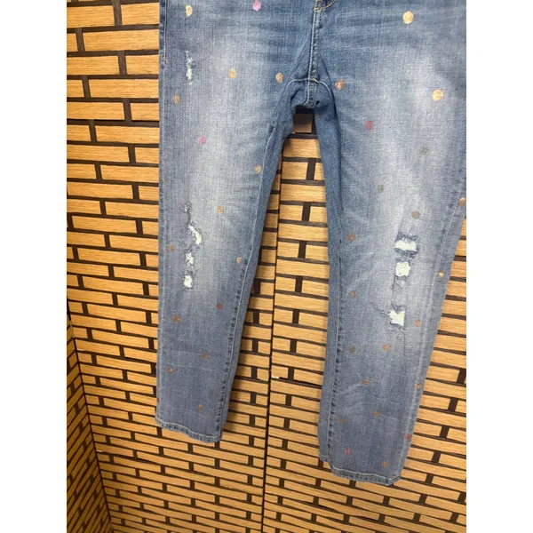 Pilcro‎ & The Letterpress Hypen Polka Dot Jeans Size 29 - Image 4