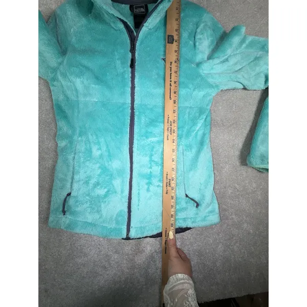 The North Face Osito 2 Jacket Women's XS Turquoise Aqua High Pile Fleece - Image 8