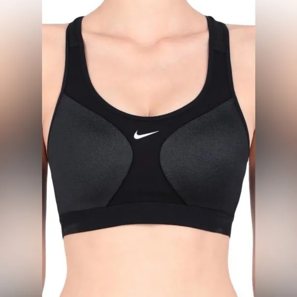 Nike Dri-FIT High Support Sports Bra XS NWT Racerback Training Gym - Image 2