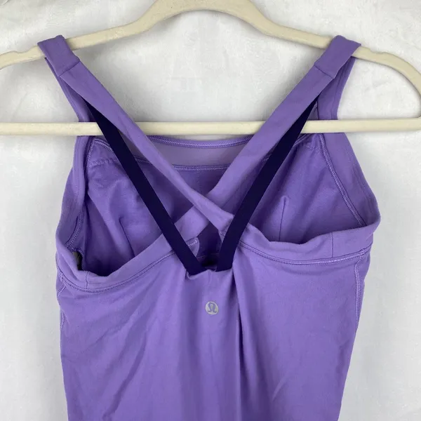 Lululemon Athletica Purple Athletic Tank Top - Image 6