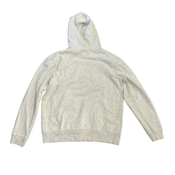 Gap Arch Logo Pullover Hoodie Sweater Heather Gray SZ S Streetwear Casual Y2K - Image 2