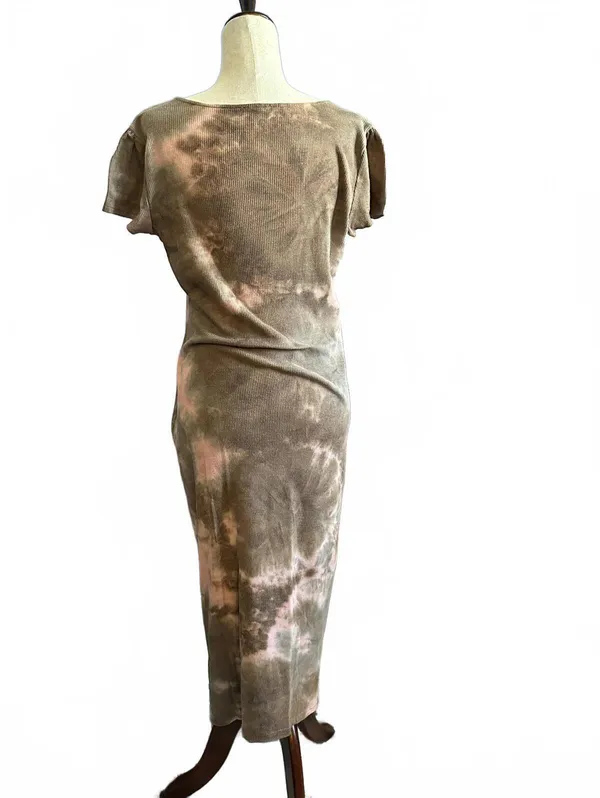 BP. Tie-Dye Ribbed Dress Size L - Image 2