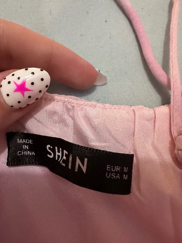 Shein Pink Butterfly Dress - Image 4