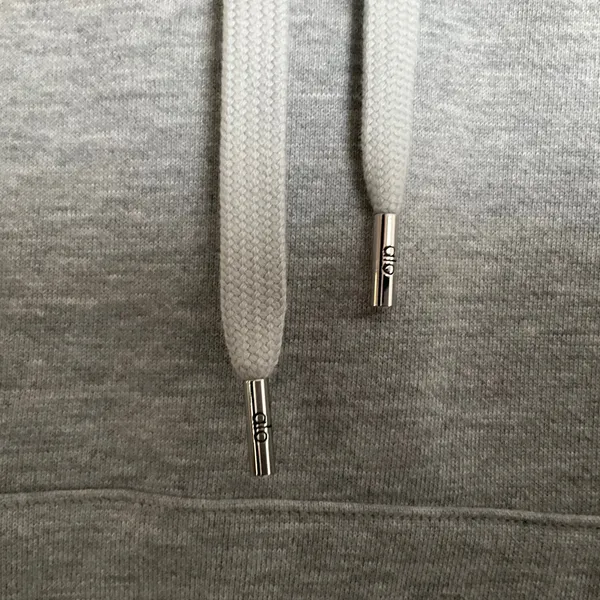 Alo Accolade Hoodie Athletic Heather Grey S - Image 5