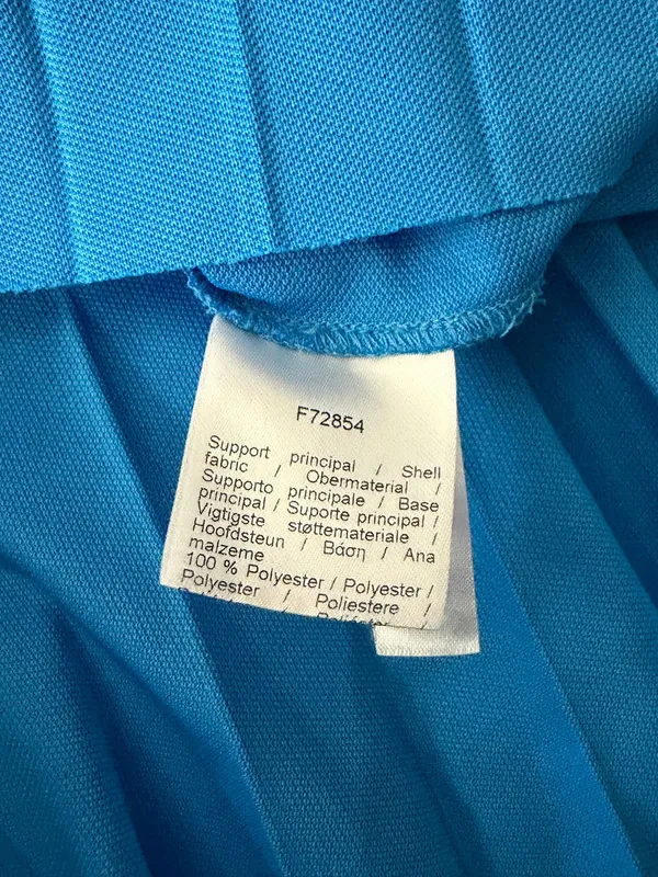 Lacoste Blue Pleated Skirt - Image 4