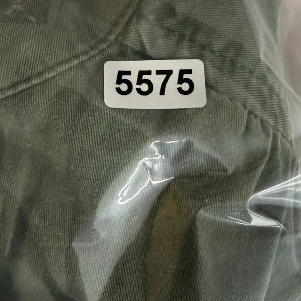 Maeve Anthropologie Olive‎ Green Tencel Tie Front Button Down Blouse Small - Image 9