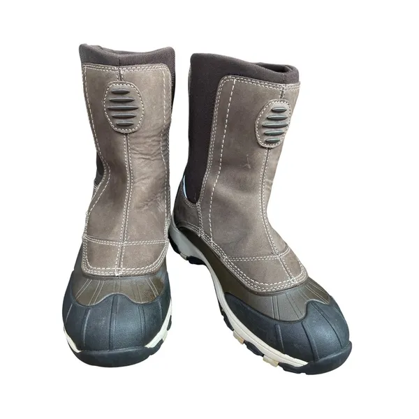 L.L. Bean Tex 2.5 Womans Brown Black Waterproof Winter Boots Sz 7.5M SKU 9402 - Image 14
