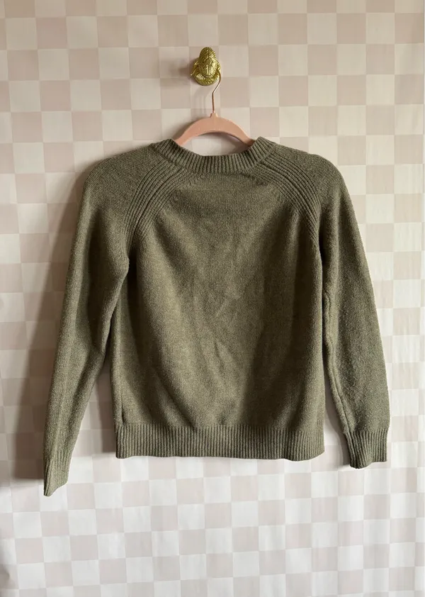 Knit Sweater Green Size M - Image 4