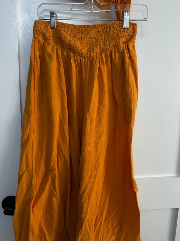 Free people orange co-ord set - Image 3