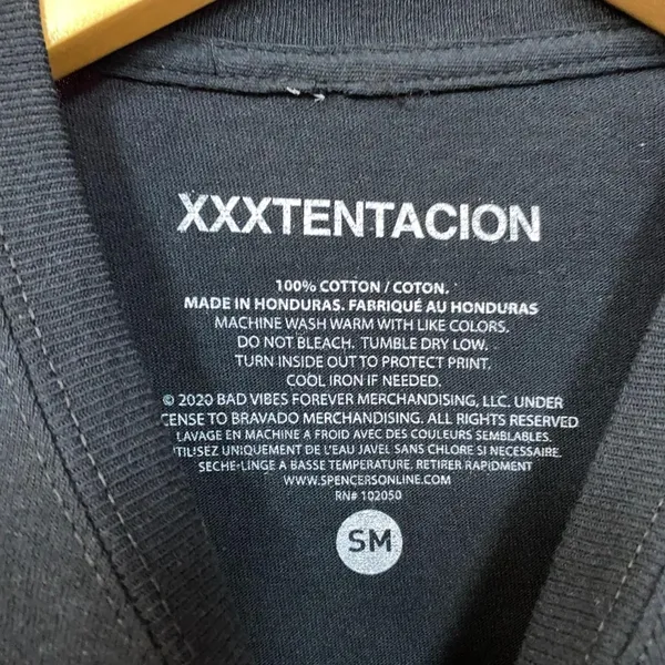 Xxxtentacion ? Album Art Bad Vibes Forever Emo Rap Tee Small - Image 4