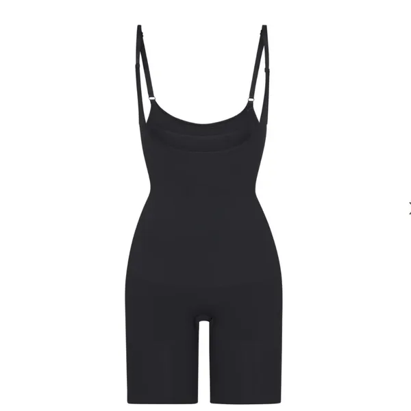 SKIMS Seamless Sculpt Butt Lifting Open Bust Bodysuit in Onyx Size M NWOB - Image 2